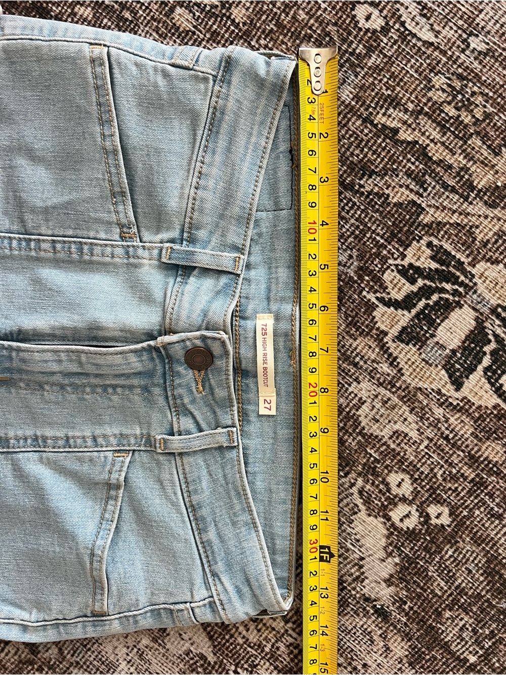 725 High Rise Bootcut 27x34 - Picture 7 of 7